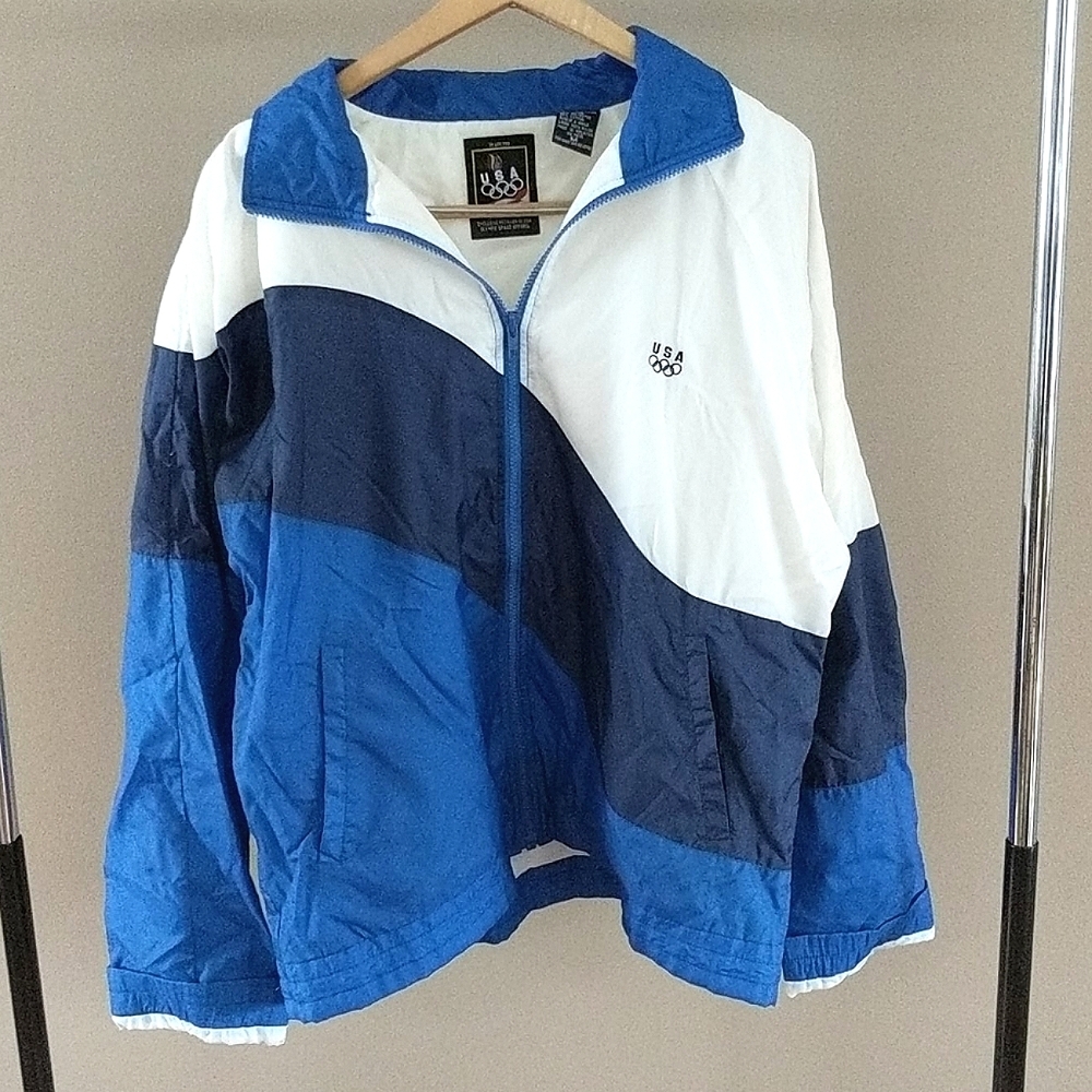 Vintage Team USA Olympics Windbreaker Jacket